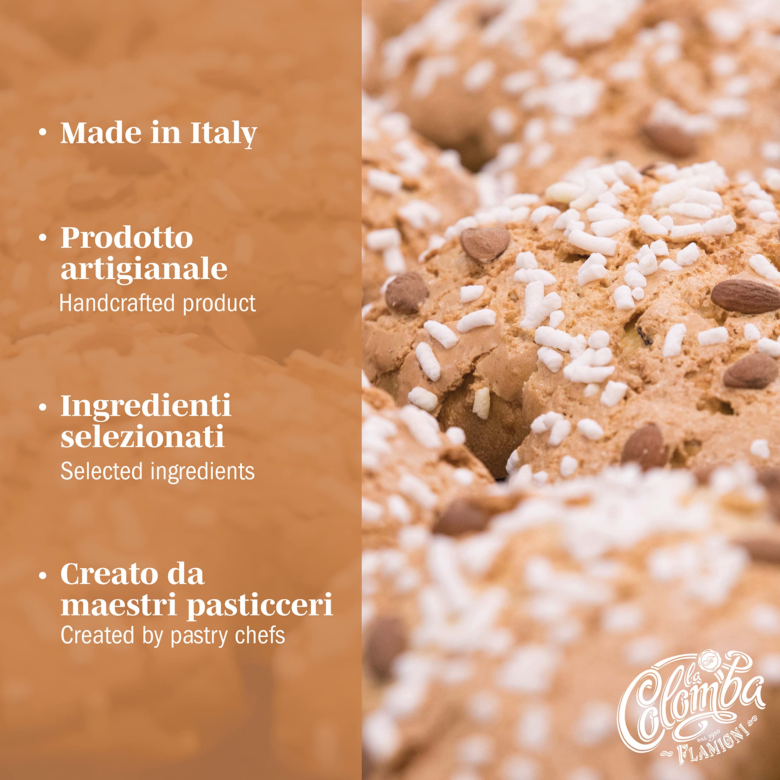flamigni-colomba-pasquale-con-crema-al-bellini-950-g-con-cioccolato-bianco image 3