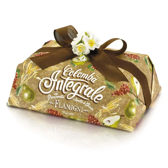 flamigni-colomba-pasquale-integrale-1kg-pera-e-uvetta image 1