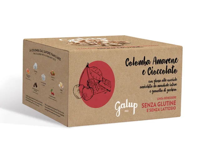 galup-colomba-gran-galup-amarene-e-cioccolato-senza-glutine-400g image 1