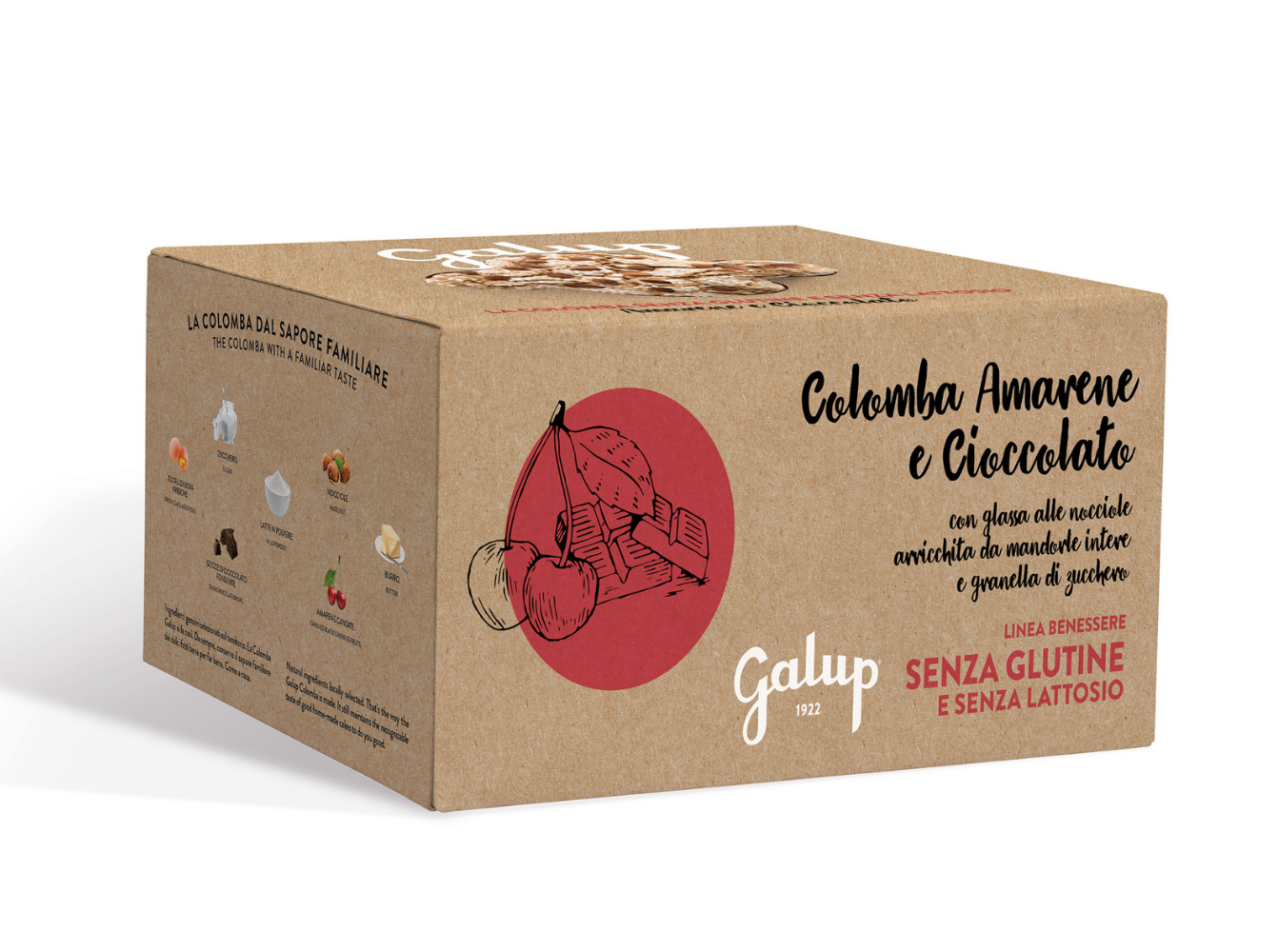 galup-colomba-gran-galup-amarene-e-cioccolato-senza-glutine-400g image 1