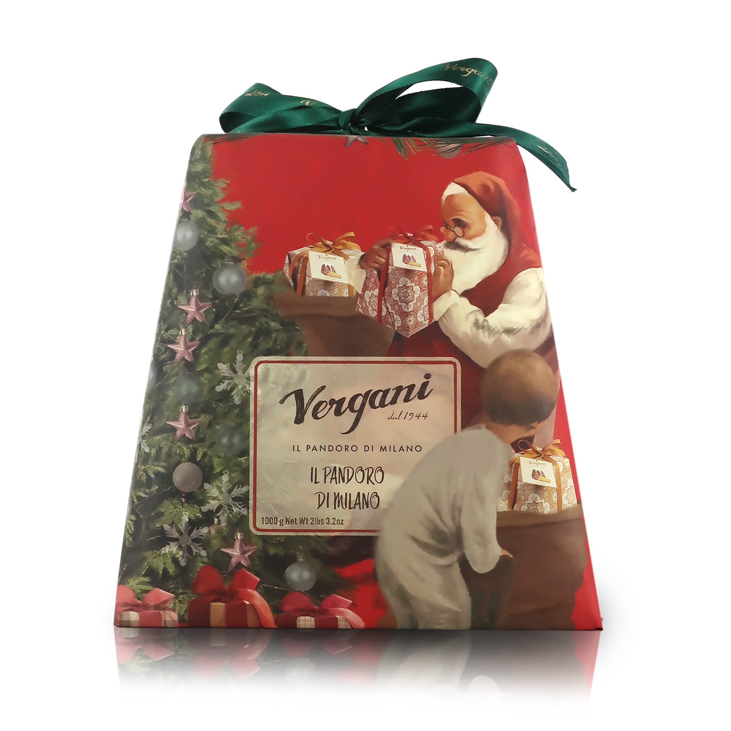 vergani-pandoro-classico-carta-babbo-natale-1-kg image 2