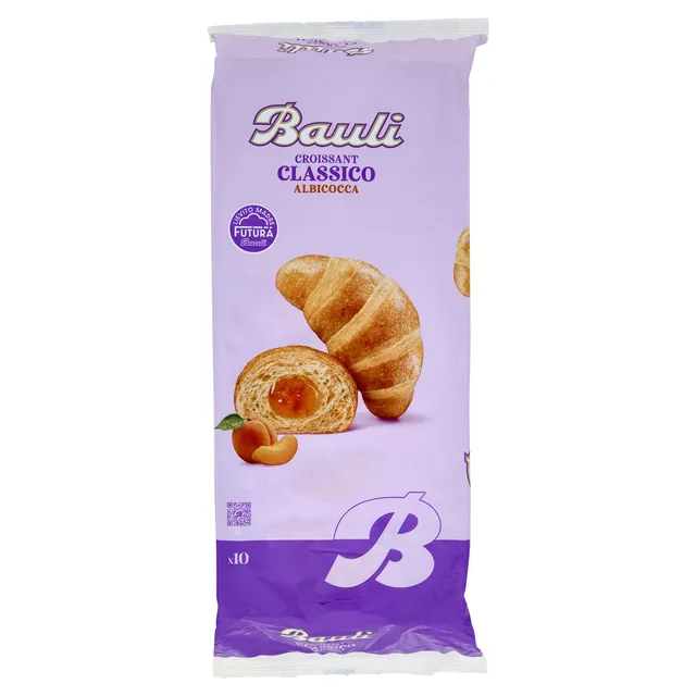 bauli-croissant-all-albicocca-10-pezzi-500g image 1