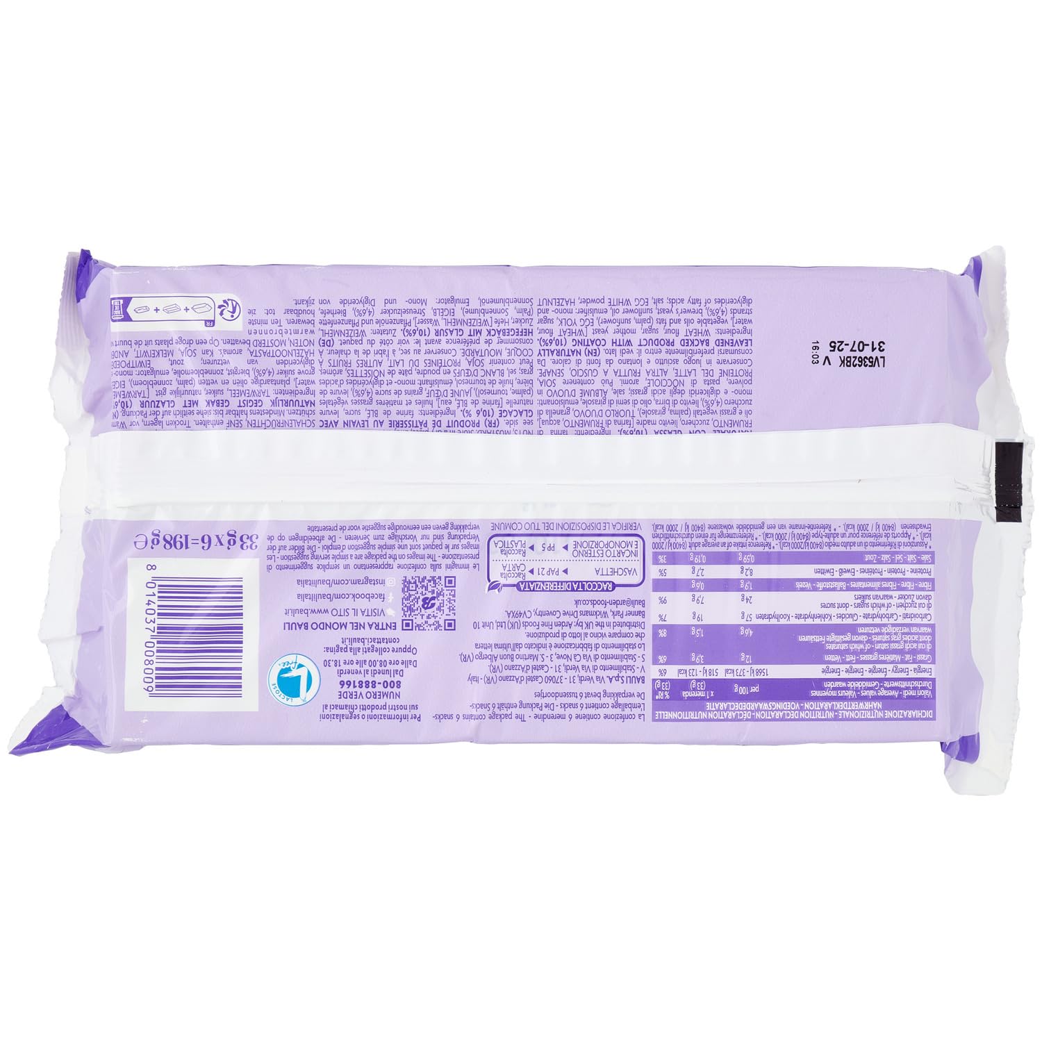 bauli-buond-classico-6-pezzi-x-33g-198g image 3