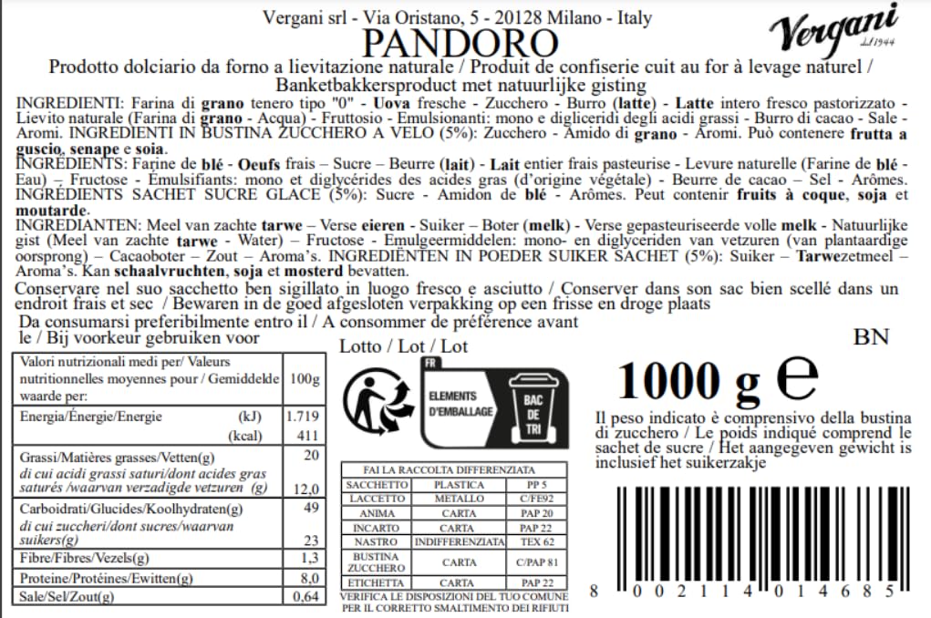 vergani-pandoro-classico-edizione-speciale-80-anni-1-kg image 2