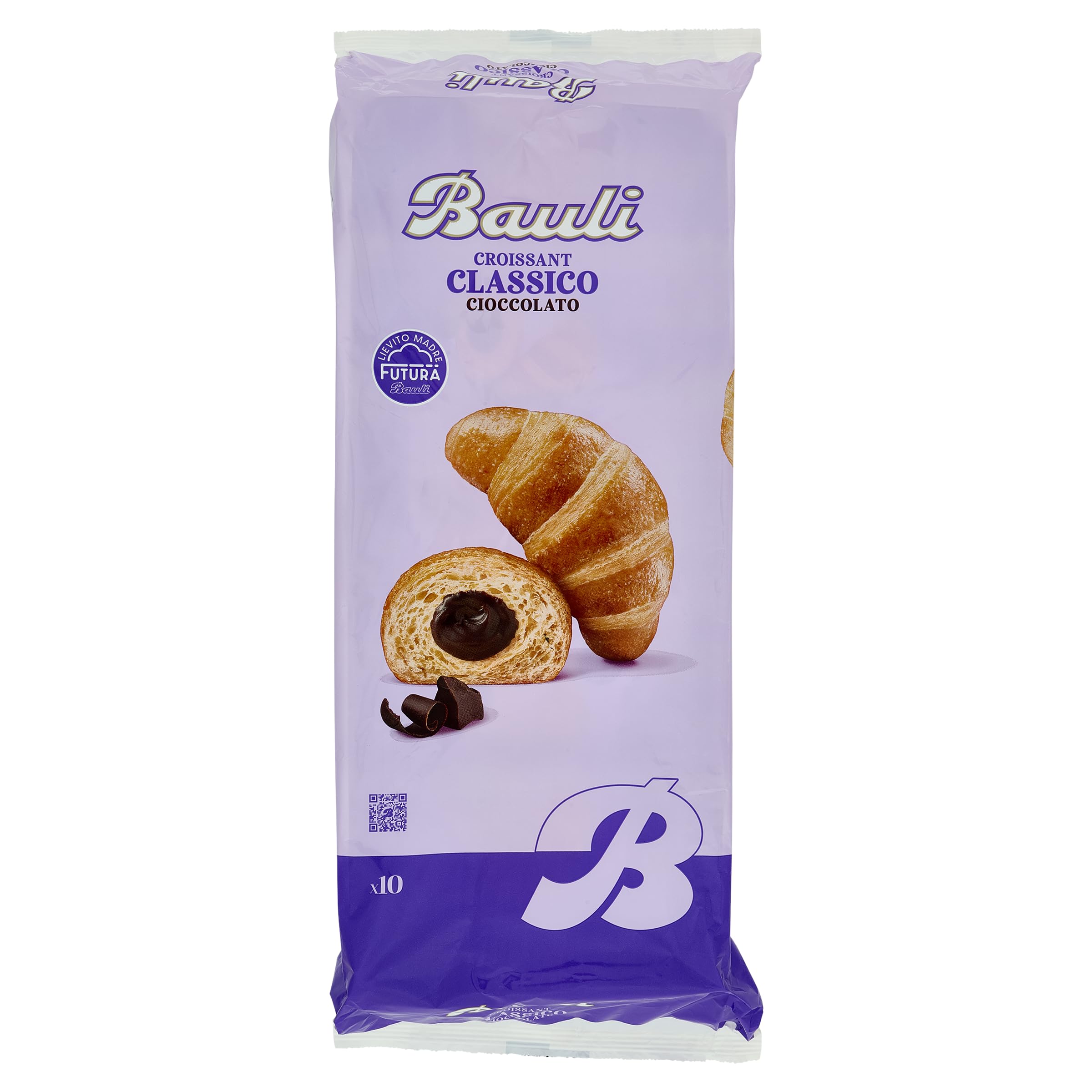 bauli-croissant-al-cioccolato-10-pezzi-500g image 1