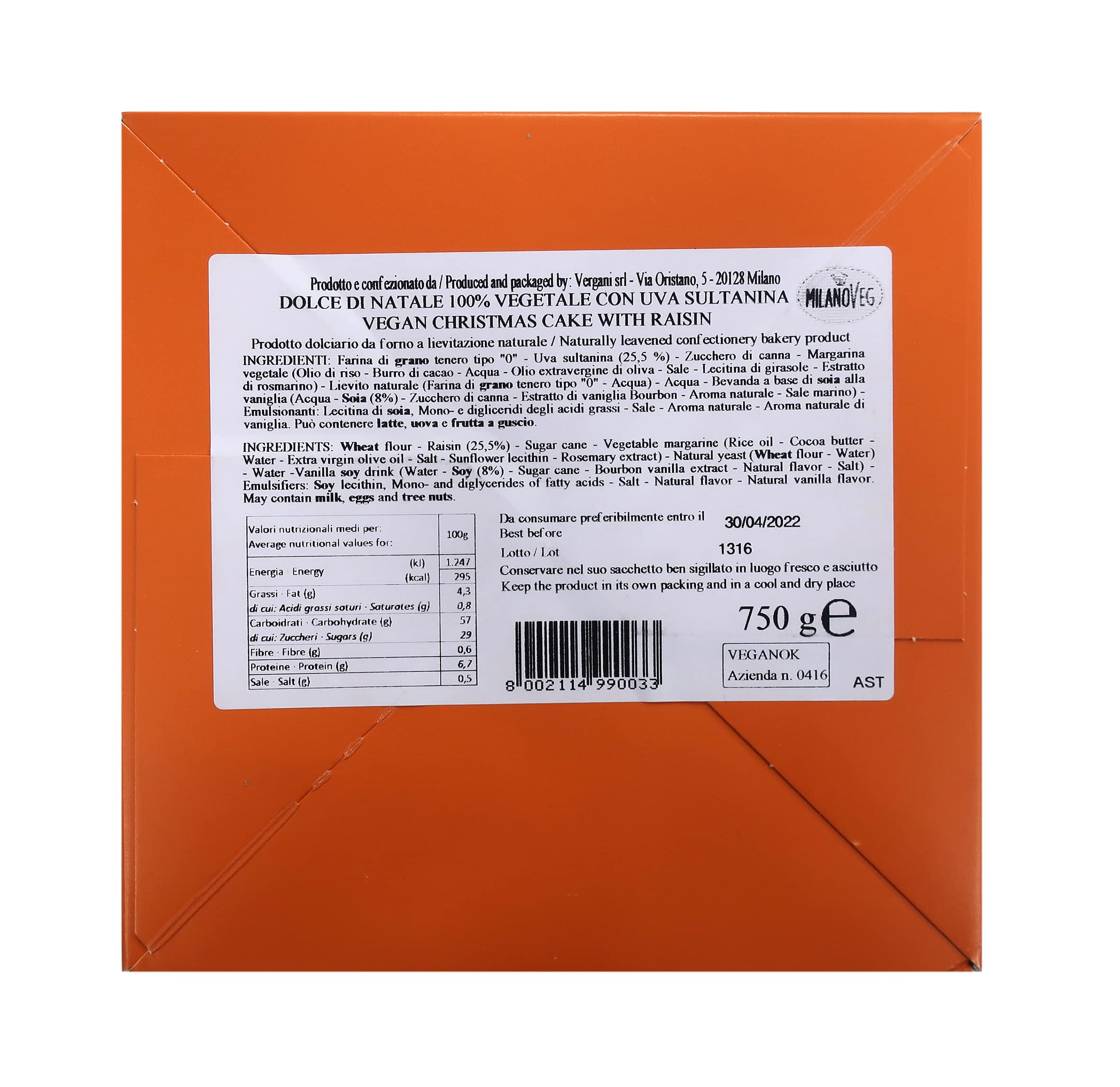 vergani-dolce-di-natale-milanoveg-vegan-750g image 5