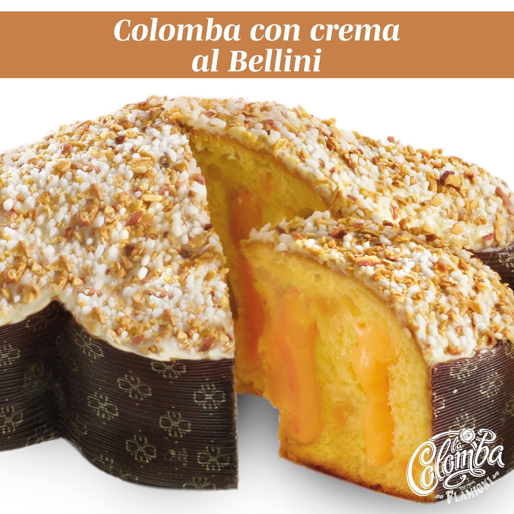 flamigni-colomba-pasquale-con-crema-al-bellini-950-g-con-cioccolato-bianco image 2