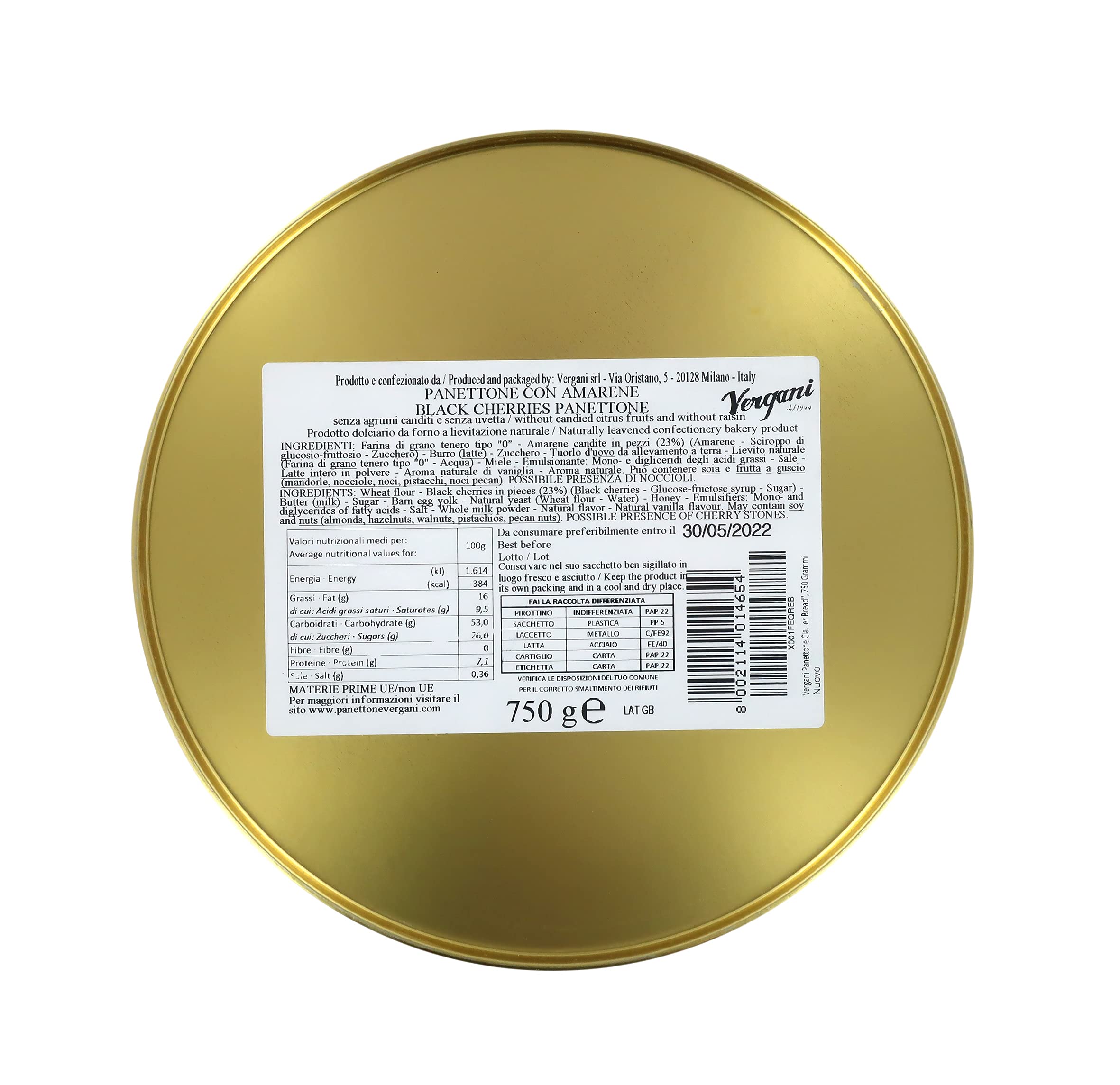 vergani-panettone-all-amarena-in-latta-ginger-bread-750g image 5