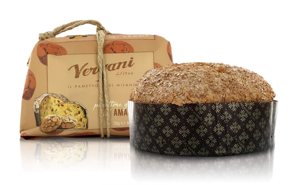 vergani-panettone-gourmet-all-amaretto-glassato-750g image 1