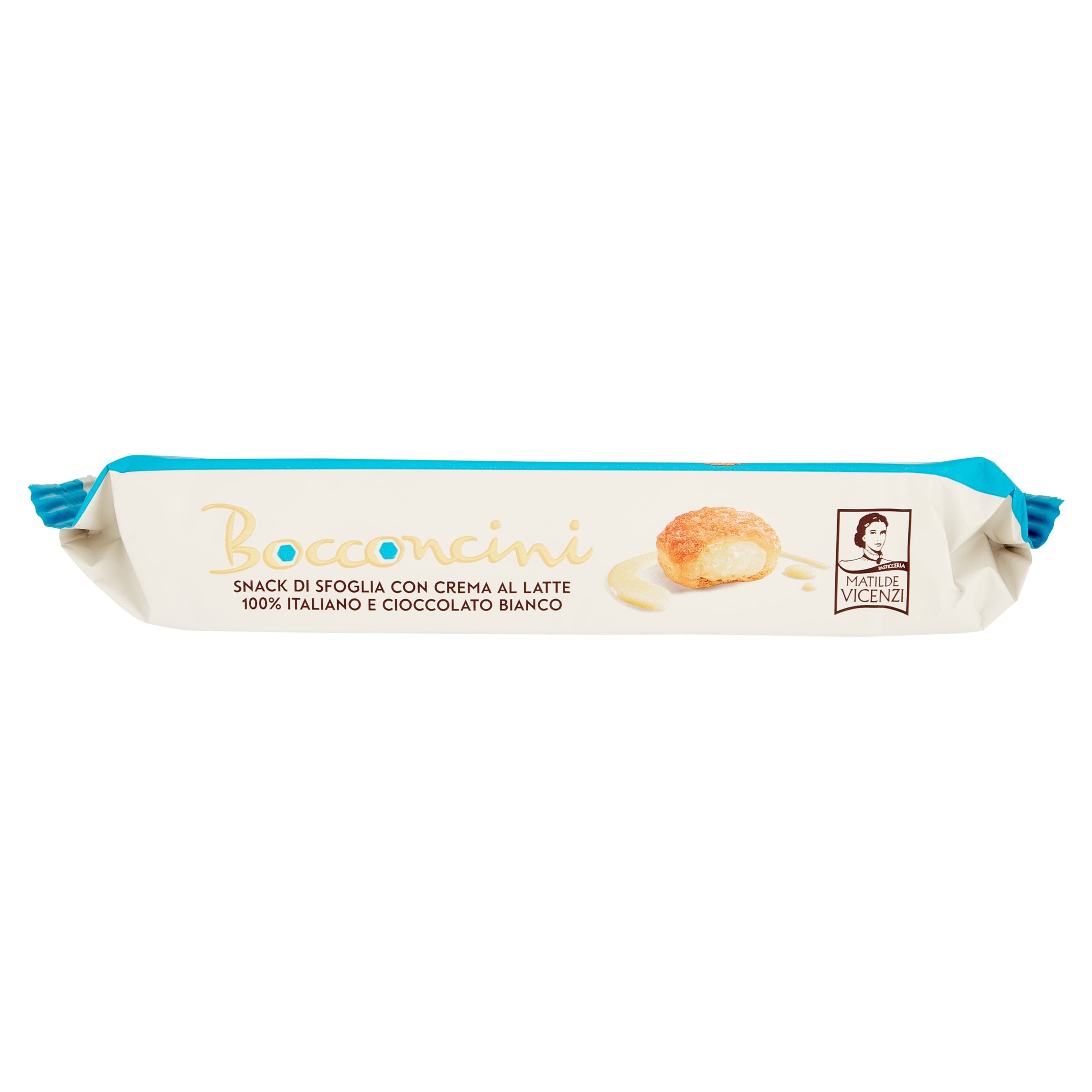 matilde-vicenzi-bocconcini-di-pasta-sfoglia-crema-latte-e-cioccolato-bianco-100g image 5