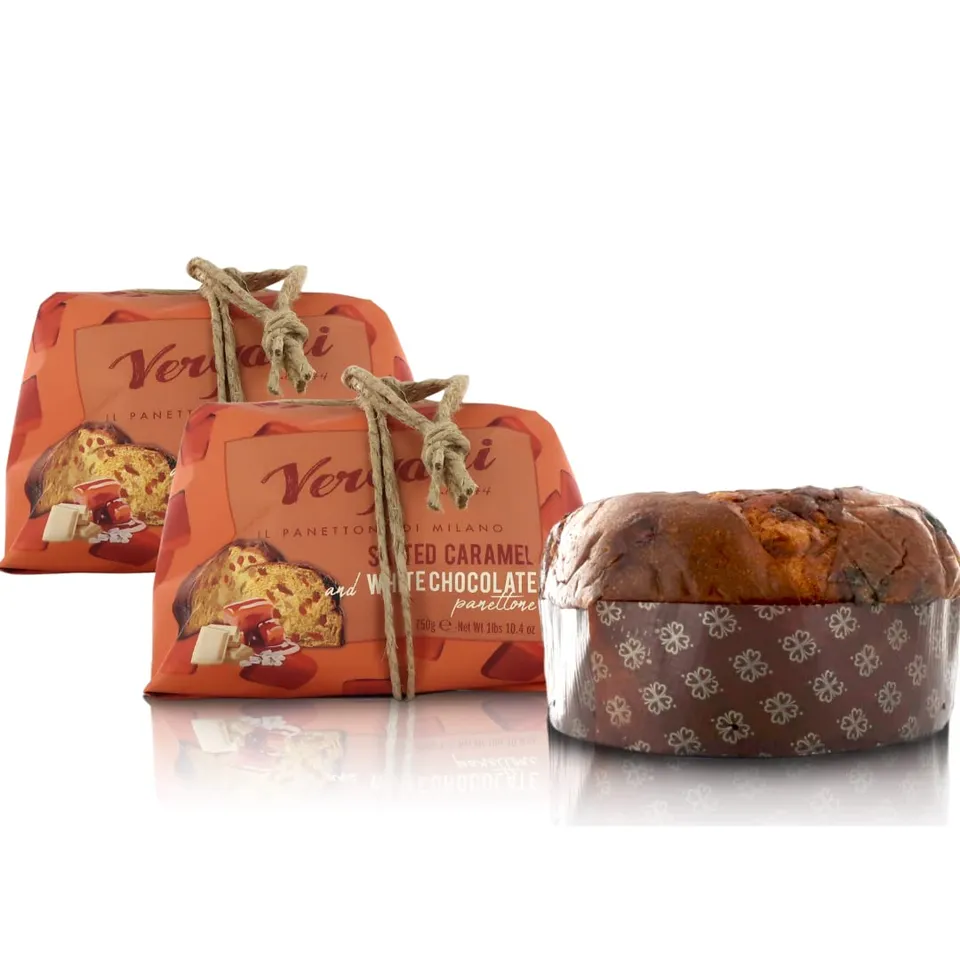 vergani-panettone-gourmet-caramello-salato-750g-2-pezzi image 1