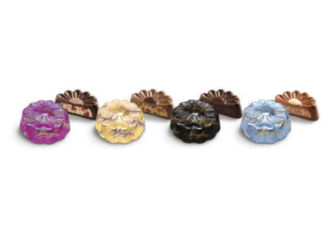 streglio-margherite-assortite-in-latta-210g-praline-latte-e-fondente image 2