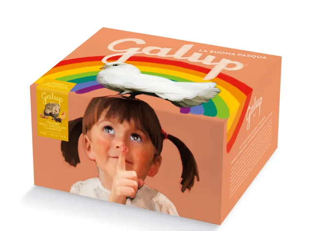 galup-gran-galup-colomba-pesca-cioccolato-amaretto-750g image 1