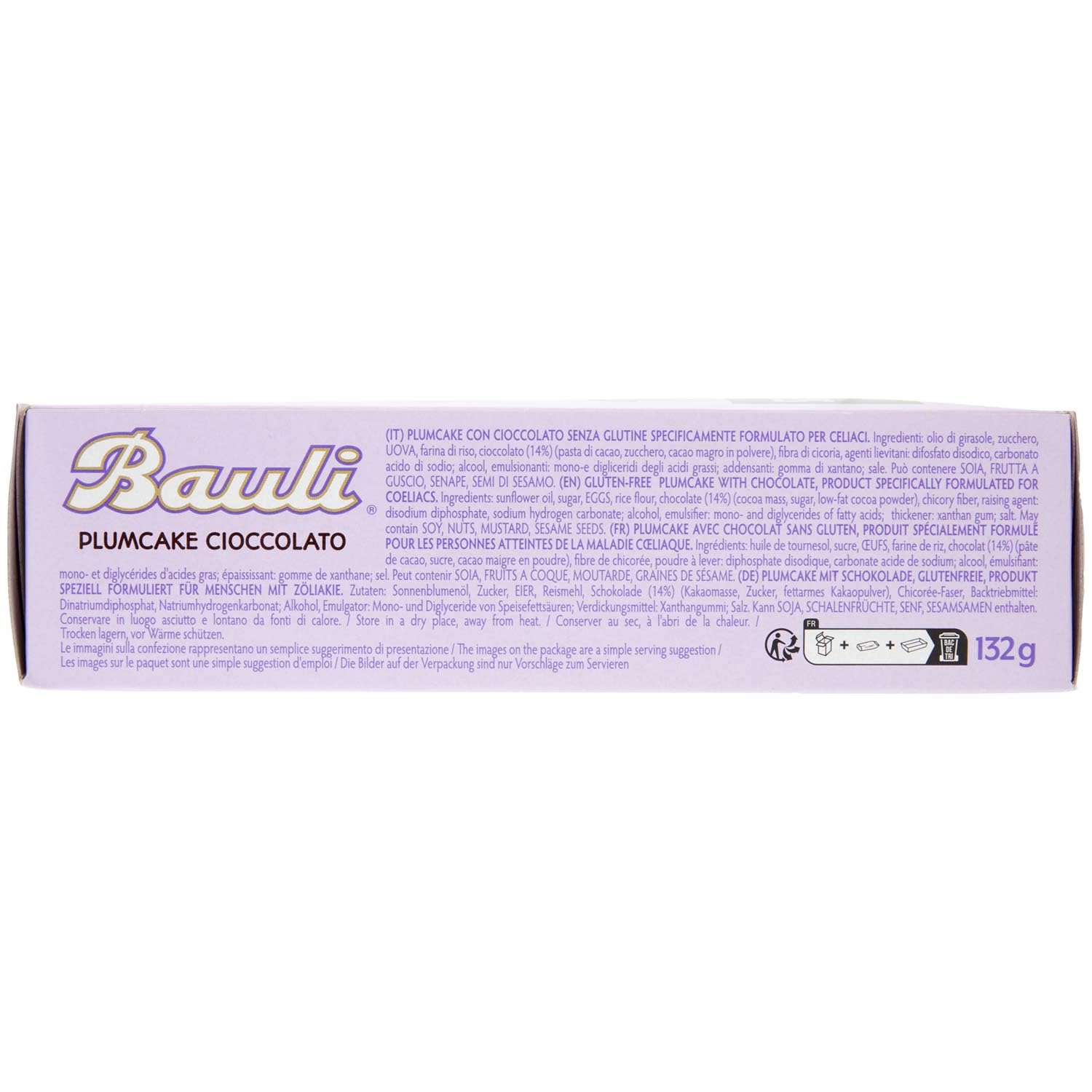 bauli-plumcake-senza-glutine-al-cioccolato-4pz-130g image 5